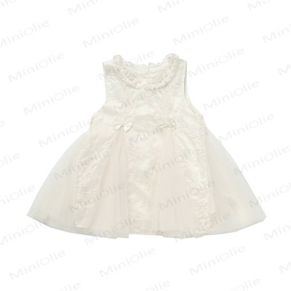 Toddler Girls Bows Tulle Princess Sleeveless Dress - image 3