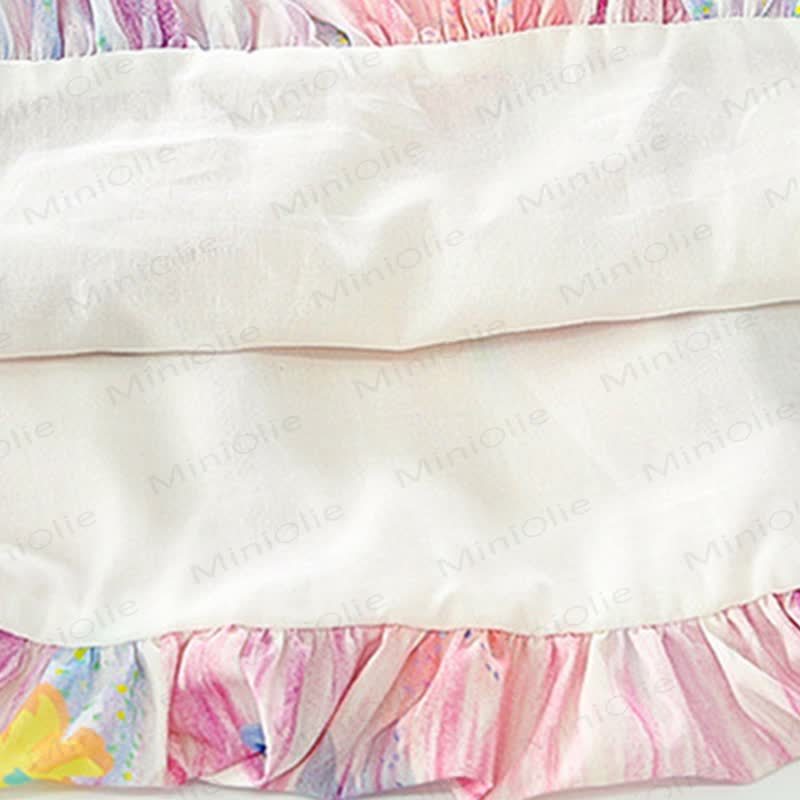 Toddler Girls Princess Floral Cotton Sleeveless Dress - image 6