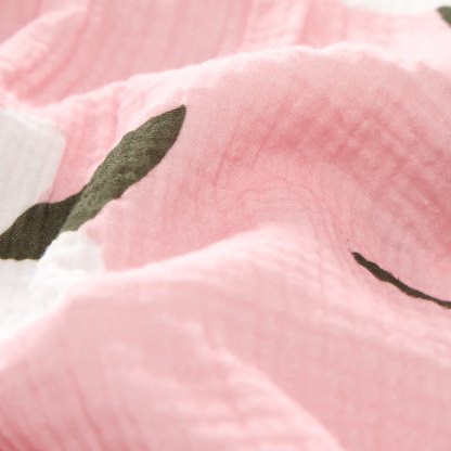 Baby White Flower Romper with Hat - image 6