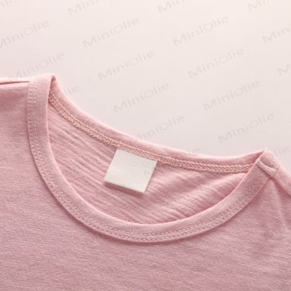 Toddler Solid Color Crewneck Tee - image 8