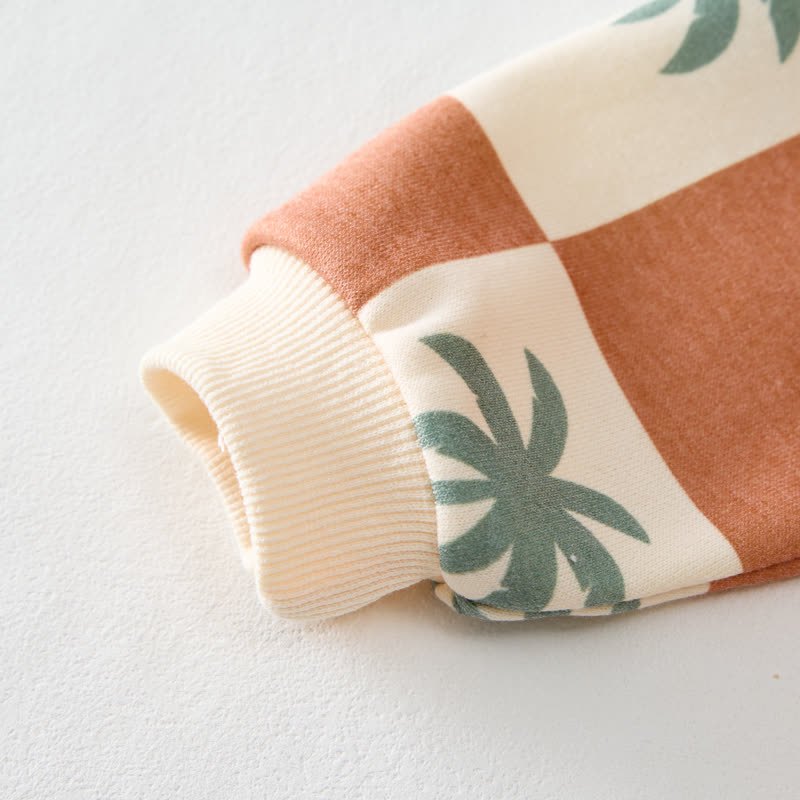 Baby Checkered Coconut Tree White 2-piece Set - image 4