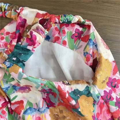 Toddler Girls Cotton Floral Multicolor Sleeveless Dress - image 5