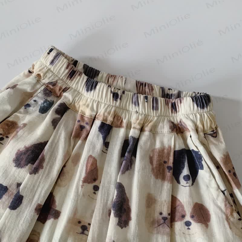 Toddler Cotton Dog Print Pants - image 5