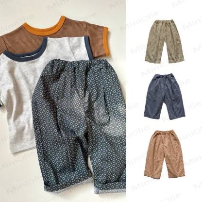 Toddler Cotton Polka Dot Pants - image 1