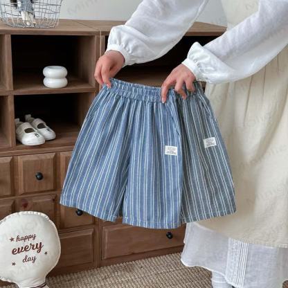 Toddler Cotton Stripe Pants - image 1