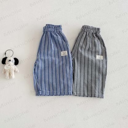 Toddler Cotton Stripe Pants - image 6