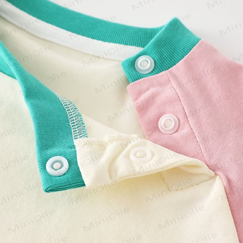 Baby Toddler Shoulder Button Raglan T-shirt - image 7