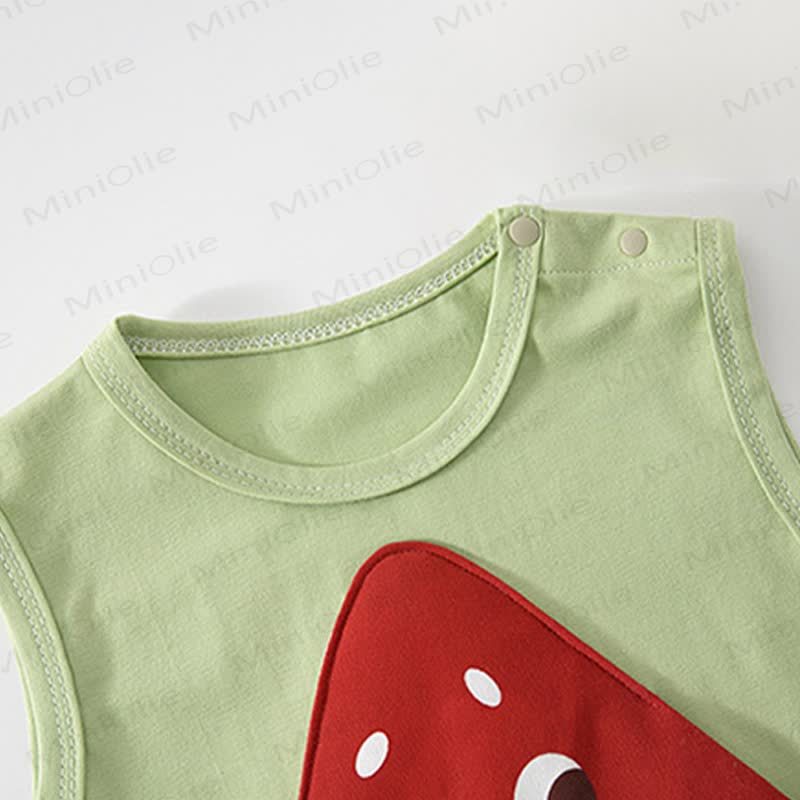 Baby Fruit Sleeveless Romper - image 4