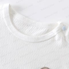 Baby Pink/Blue Floral Ruffle Romper - image 4