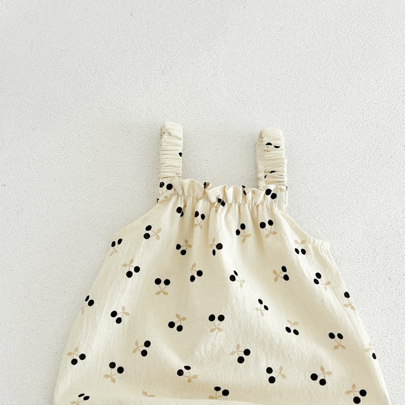 Baby Panda/Cherry Romper with Hat - image 3