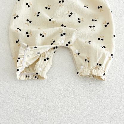 Baby Panda/Cherry Romper with Hat - image 4
