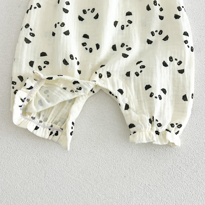 Baby Panda/Cherry Romper with Hat - image 7