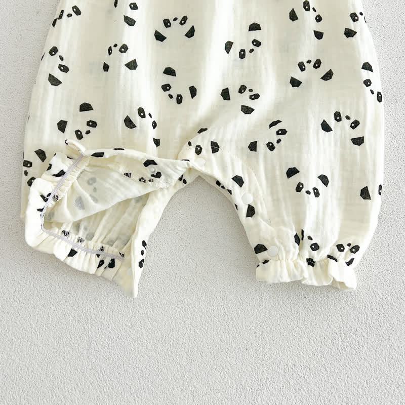 Baby Panda/Cherry Romper with Hat - image 7