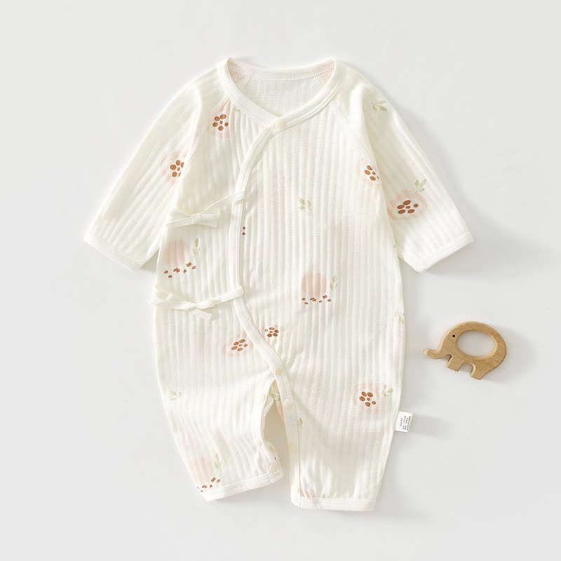 Baby Animal/Flower Romper - Pink Pomegranate - 3-6M - image 7