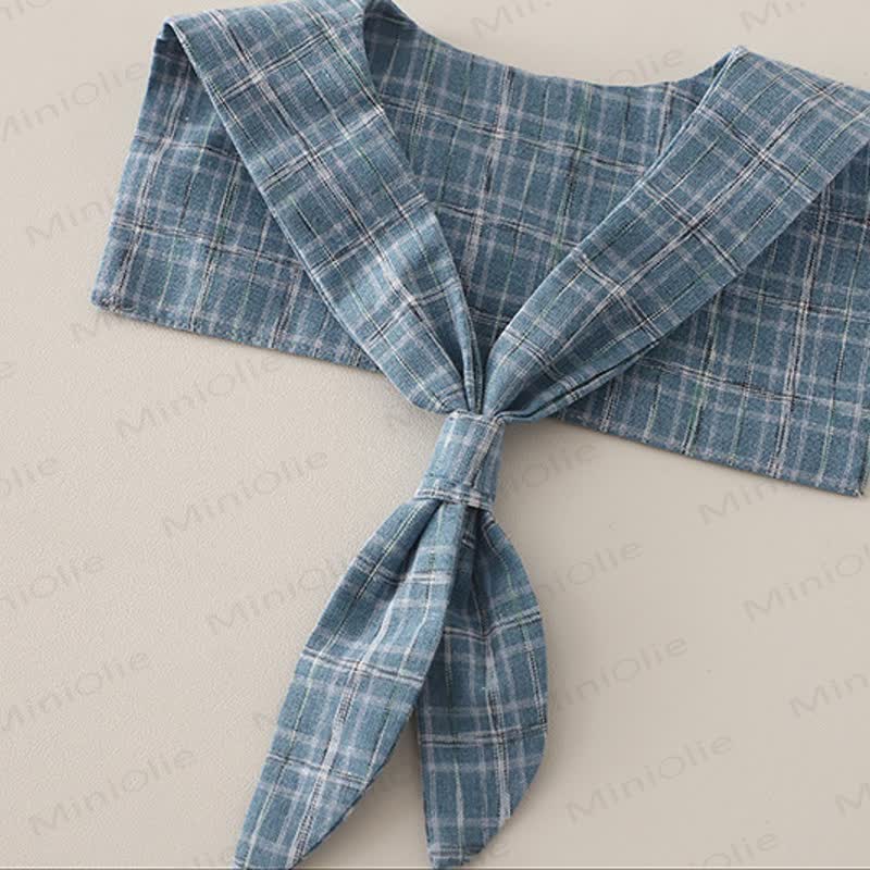 Toddler Boys Cotton Plaid Sailor Tee and Shorts Set - image 9