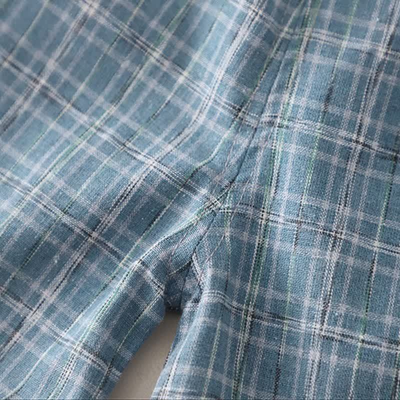 Toddler Boys Cotton Plaid Sailor Tee and Shorts Set - image 11