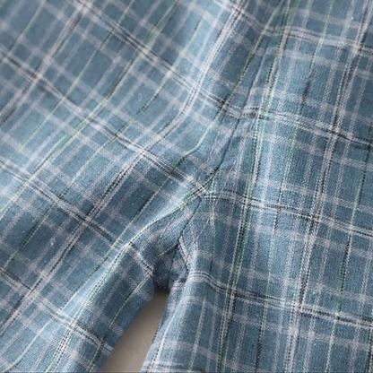 Toddler Boys Cotton Plaid Sailor Tee and Shorts Set - image 11