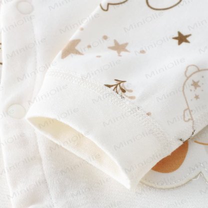 Baby Rabbit/Leopard Patch Romper - image 6