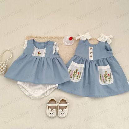 Baby Floral Tank Top and Shorts Set or Dress - image 1