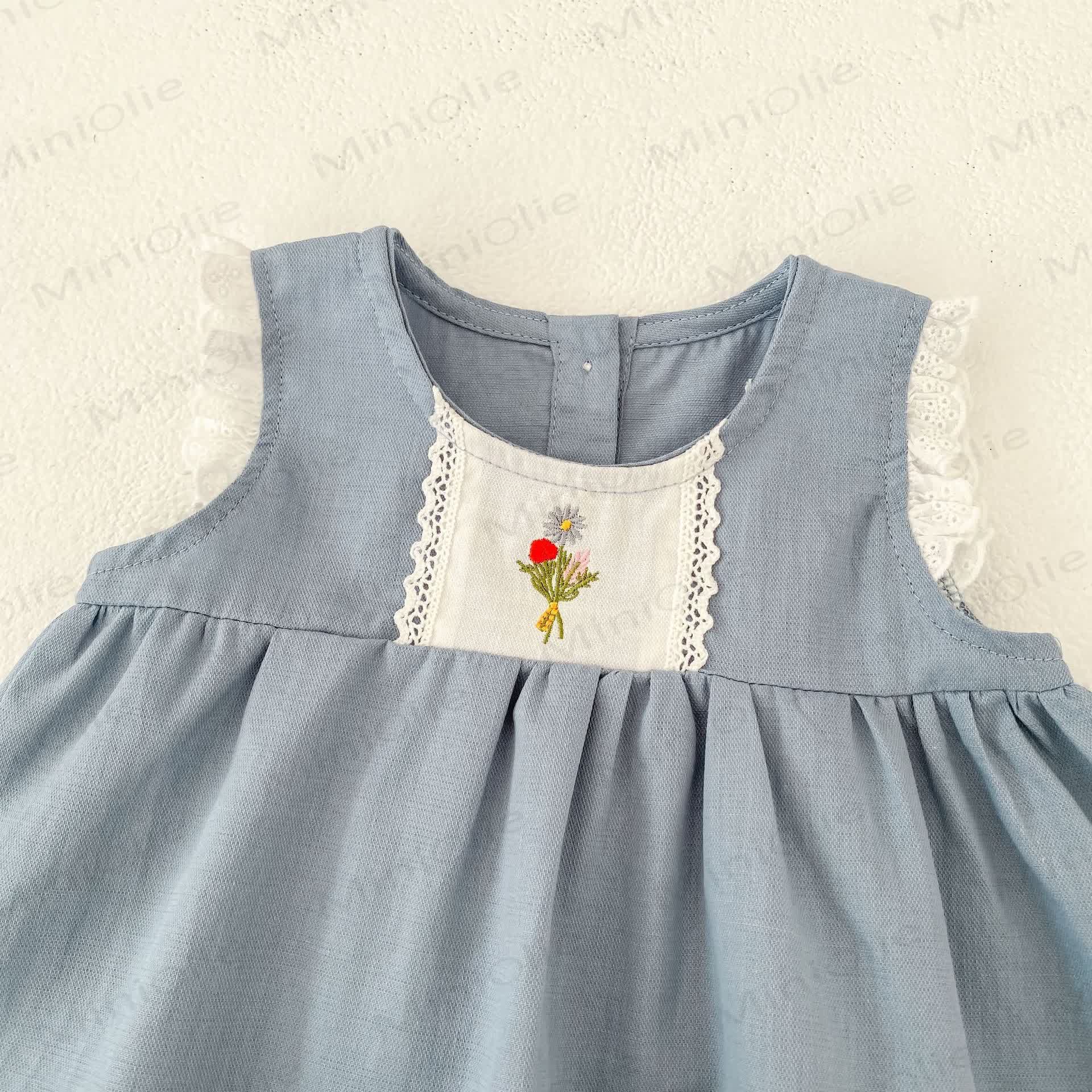 Baby Floral Tank Top and Shorts Set or Dress - image 4