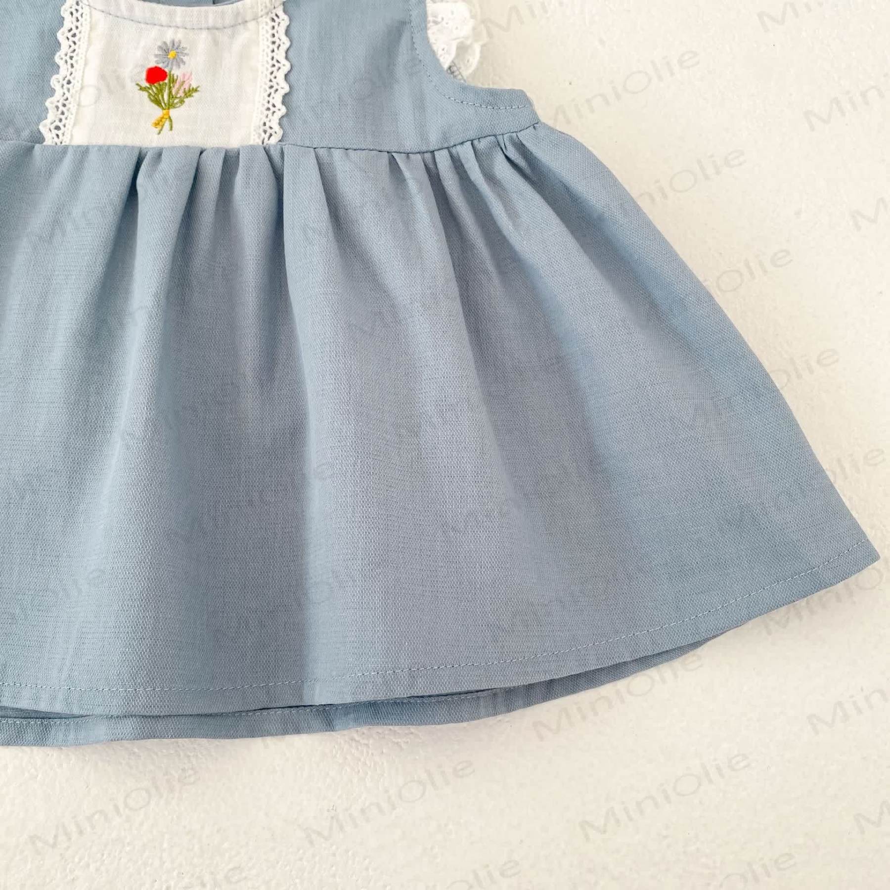 Baby Floral Tank Top and Shorts Set or Dress - image 7