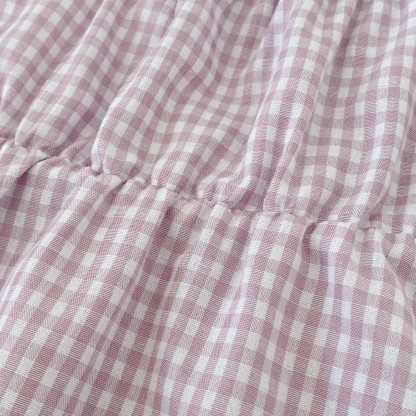Baby Girls Gingham Sleeveless Dress or Hat - image 6