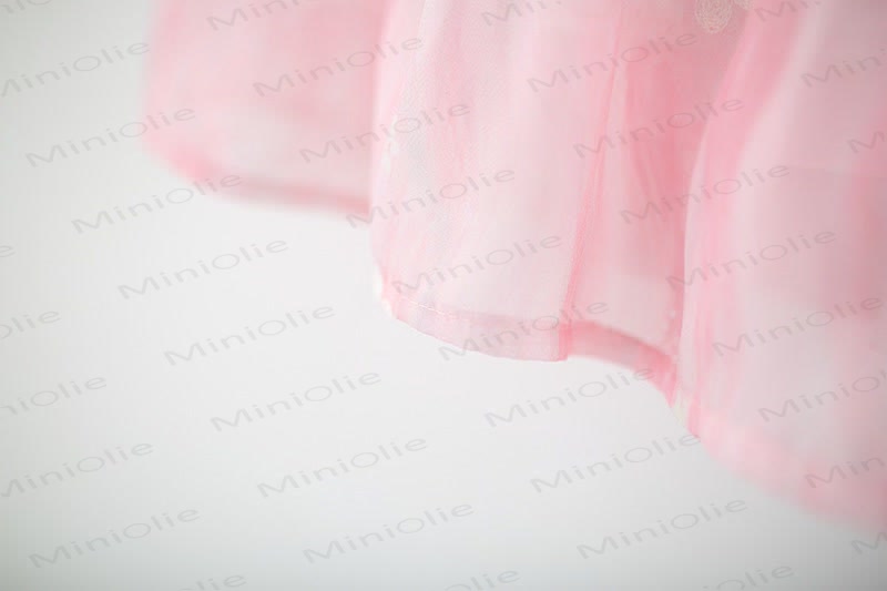 Baby Girls Daisy Print Tulle Sleeveless Dress - image 8