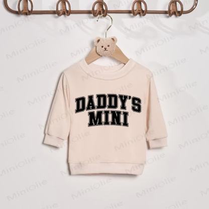 DADDY/DADDY'S MINI Beige Slogan Family Sweatshirt - Beige - Baby Sweatshirt: 2-3T - image 2
