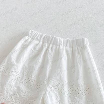 Baby Toddler Girls Daisy Ruffle Tank Top or Floral Overalls or Solid White Shorts  - image 11