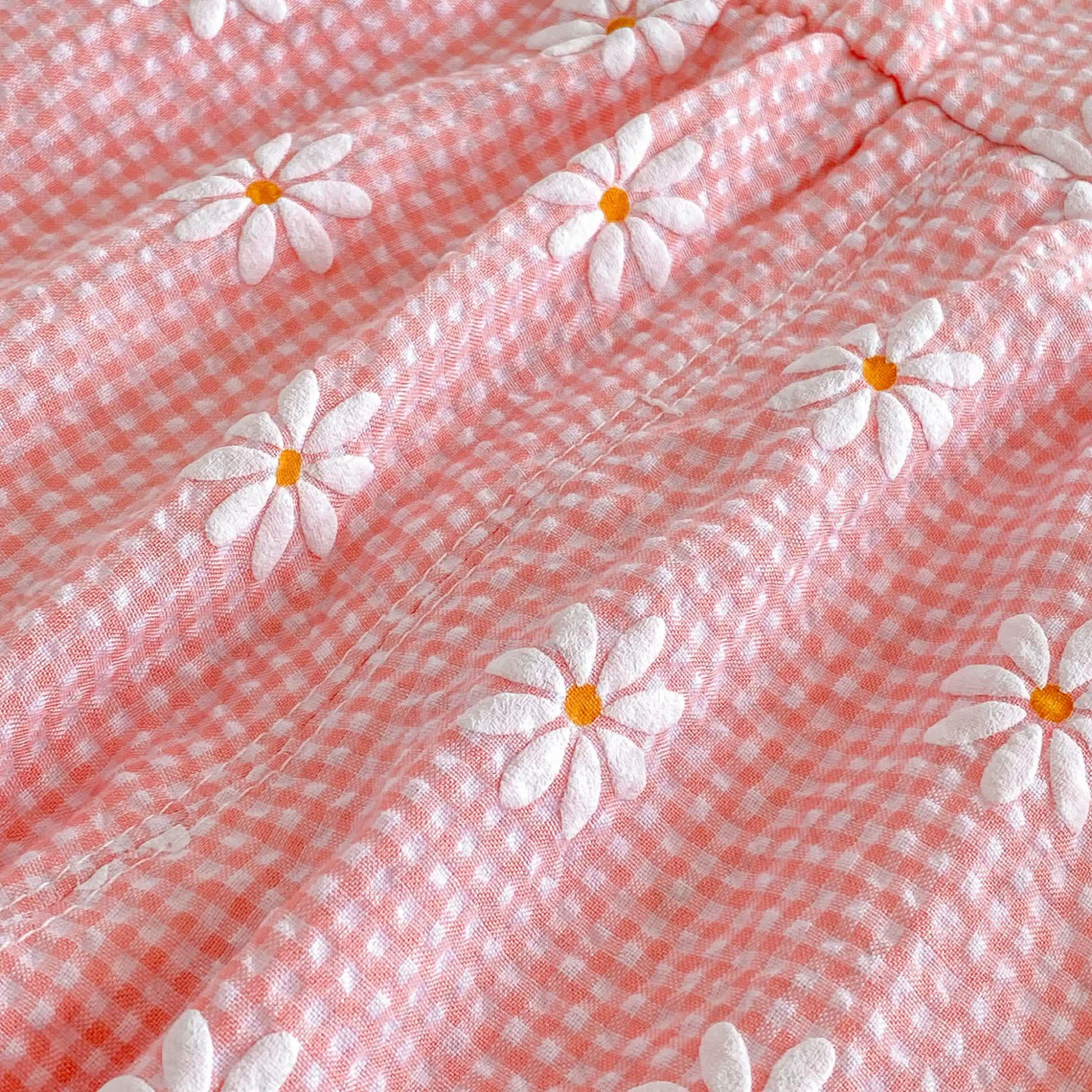Baby Toddler Girls Daisy Ruffle Tank Top or Floral Overalls or Solid White Shorts  - image 18