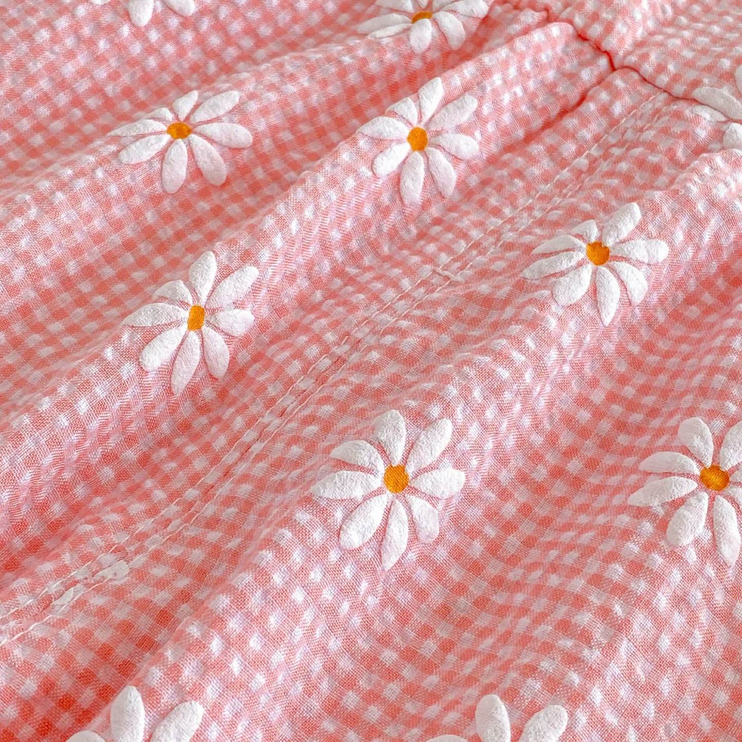 Baby Toddler Girls Daisy Ruffle Tank Top or Floral Overalls or Solid White Shorts  - image 18