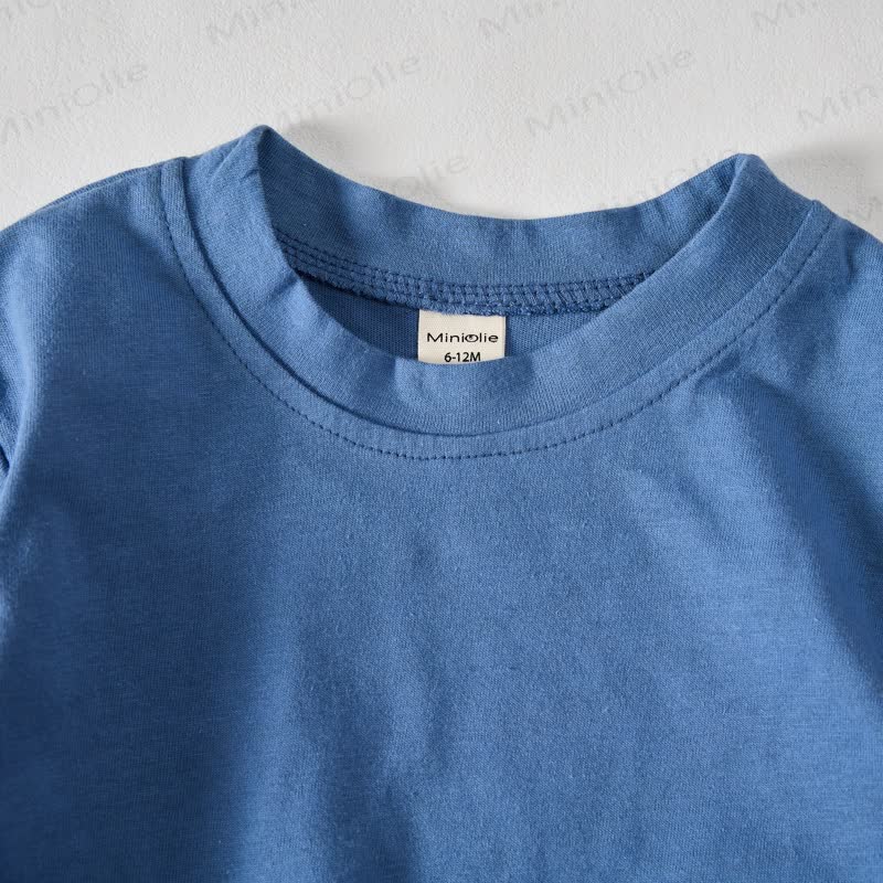 Baby Blue American Flag Bow Print T-shirt - image 3