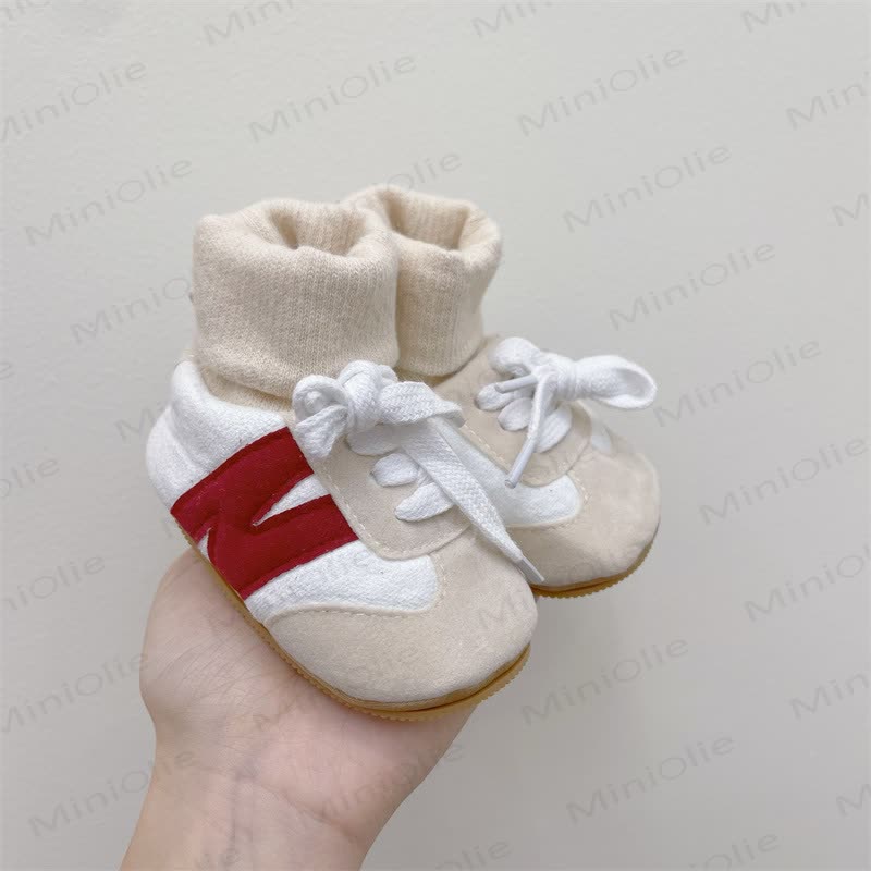 The Letter N Baby First Walker Shoes - Red - 9-13M - image 7