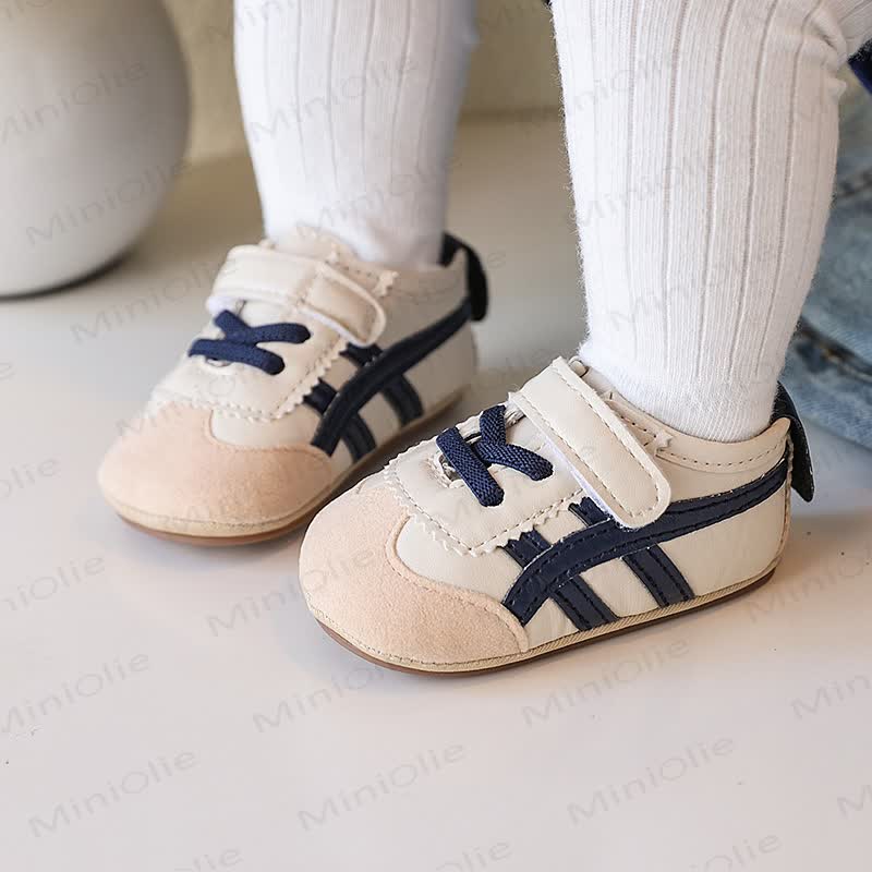 Baby Color Block First Walker Shoes - Blue - 10-14M - image 4