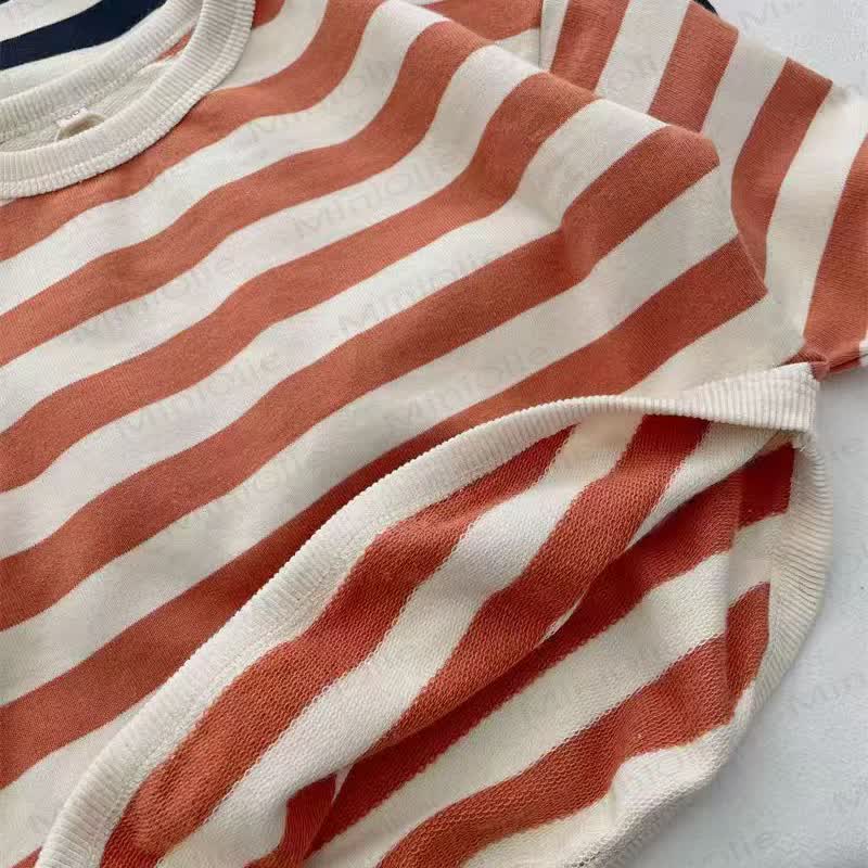 Toddler Black/Red Striped Long Sleeve T-shirt - image 6
