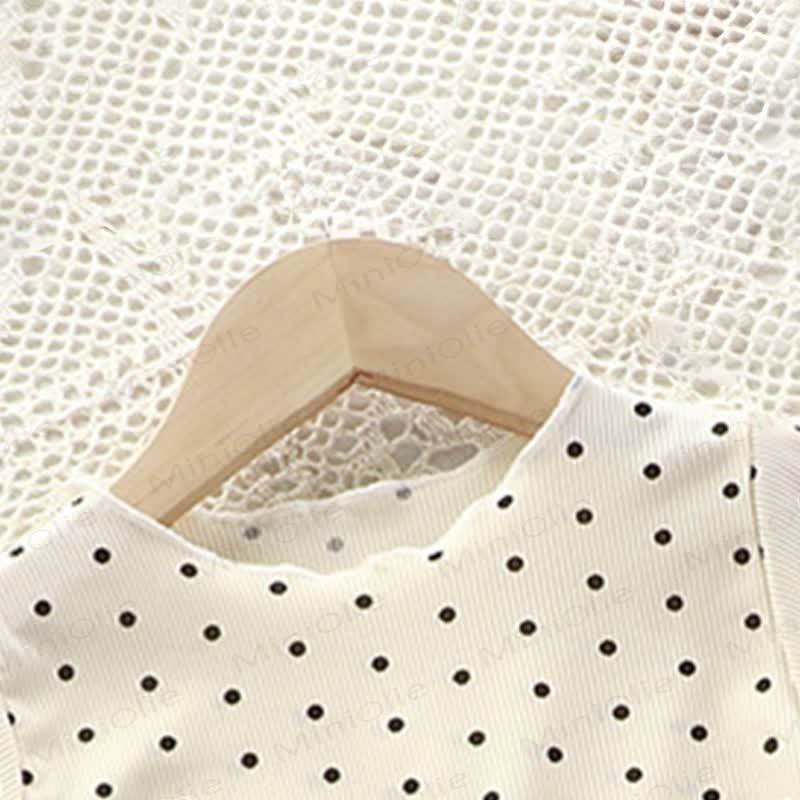 Toddler Girl Dot/Stripe Top and Pants 2-piece Set - image 6