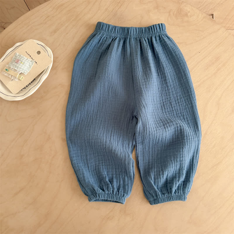 Toddler Solid Color Pants - Blue - 8-9T - image 1
