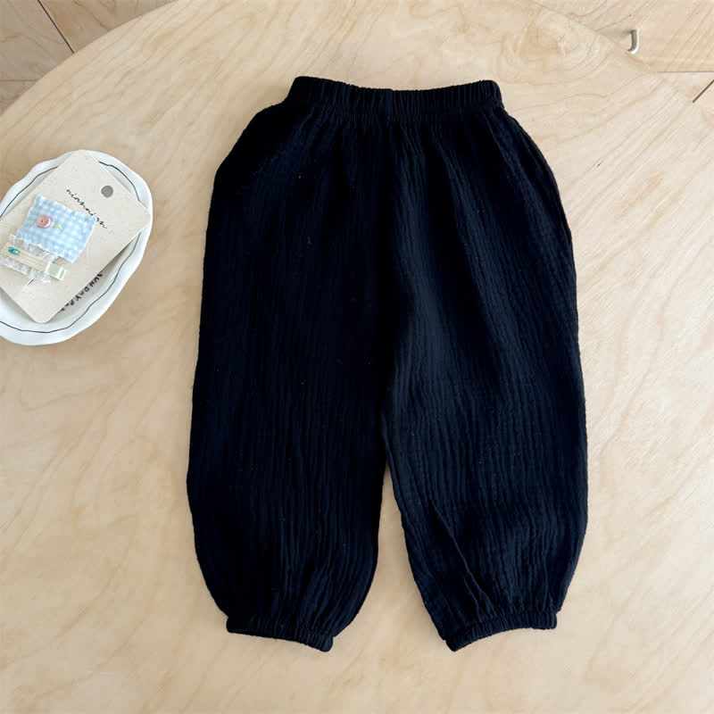 Toddler Solid Color Pants - Navy - 8-9T - image 8