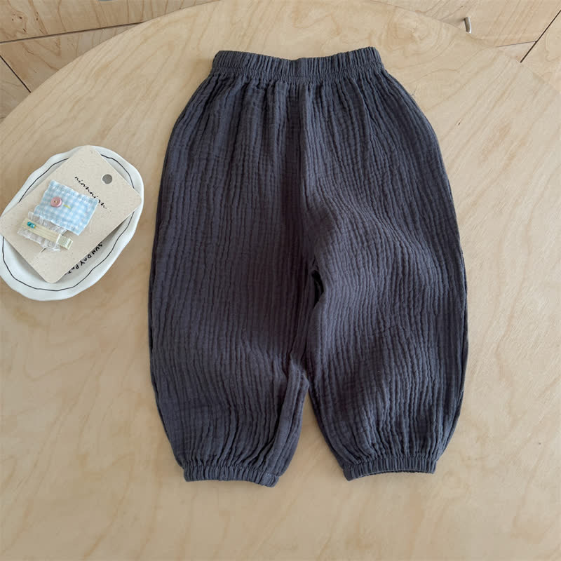 Toddler Solid Color Pants - Grey - 8-9T - image 9
