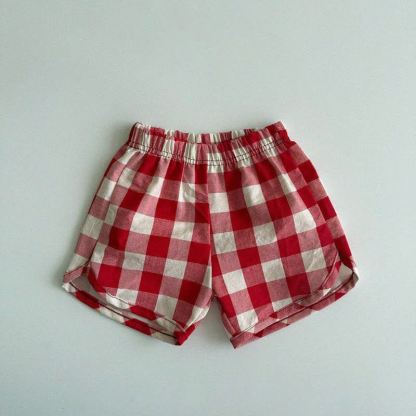Baby Toddler Soft Shorts - Red - 3-4T - image 4