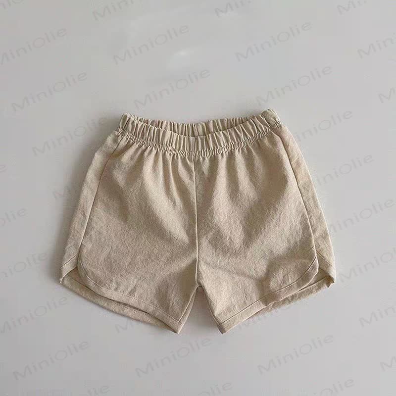 Baby Toddler Soft Shorts - Apricot - 3-4T - image 10