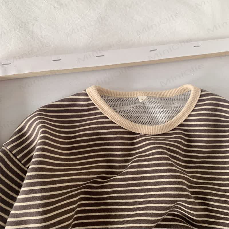 Toddler Boy Striped Long Sleeve T-Shirt - image 4