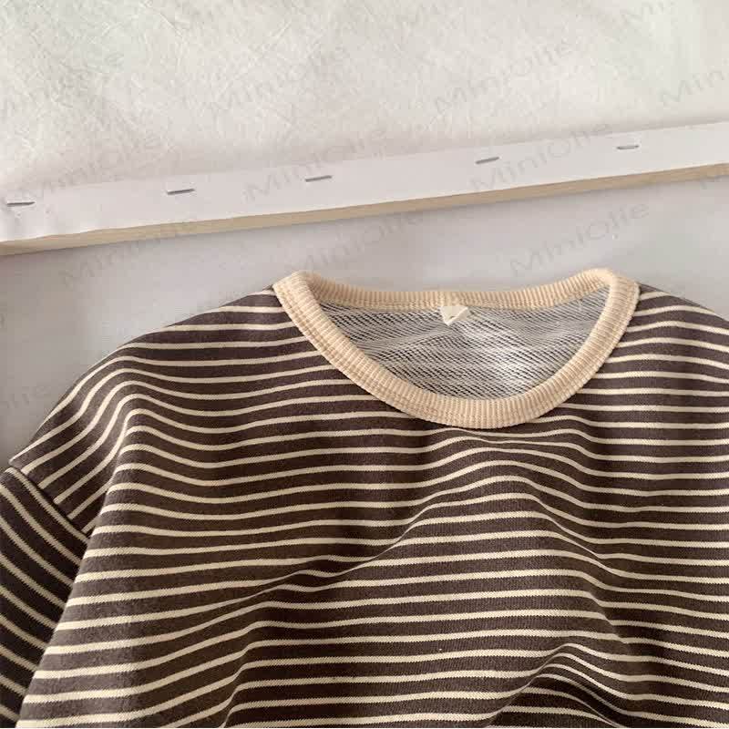 Toddler Boy Striped Long Sleeve T-Shirt - image 4