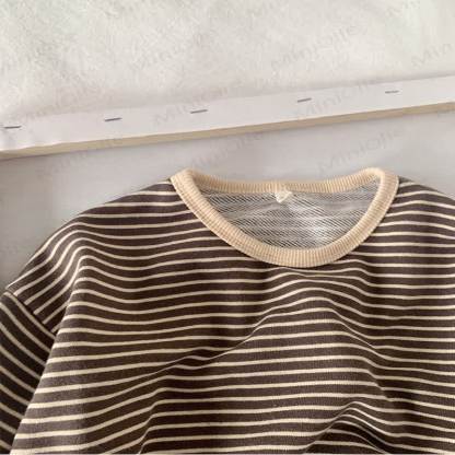 Toddler Boy Striped Long Sleeve T-Shirt - image 4