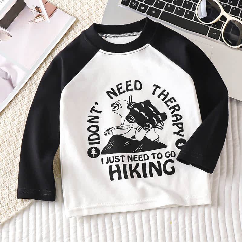 Toddler Baby Cartoon Print Raglan/Striped Cotton T-Shirt - Black Bear - 6-7T - image 13