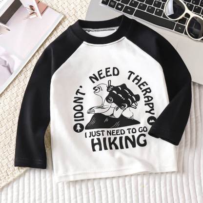 Toddler Baby Cartoon Print Raglan/Striped Cotton T-Shirt - Black Bear - 6-7T - image 13