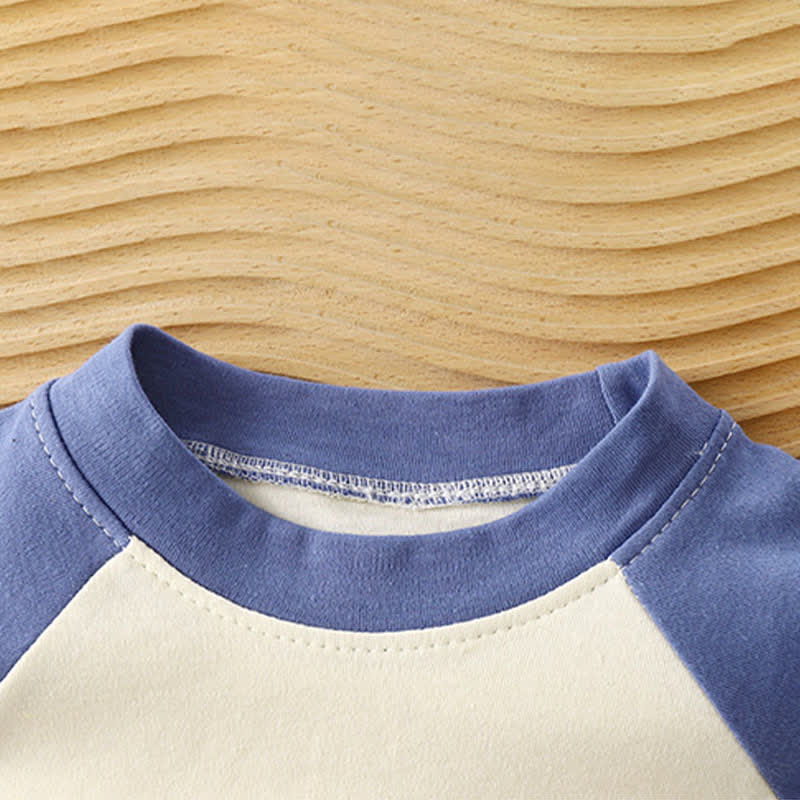 Toddler Baby Cartoon Print Raglan/Striped Cotton T-Shirt - image 18