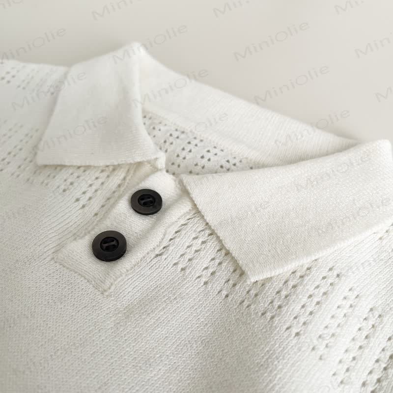 Toddler Boys Cooling Knit Polo Shirt and Pants 2-Piece Set - image 10