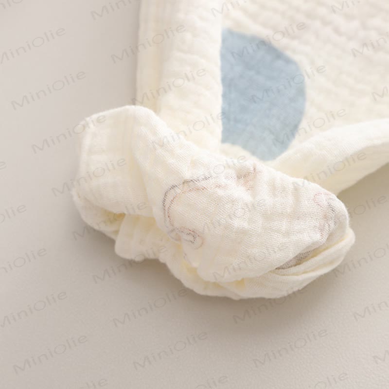 Toddler Baby White Bunny Print Pajamas 2-piece Set - image 12