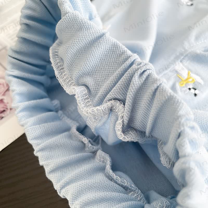 Toddler Boys Dog Embroidered Polo Shirt and Shorts 2-Piece Set - image 9